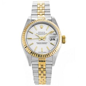 Super Copia Rolex Datejust Blanco Señoras 79173 - Mejor Calidad